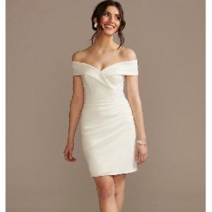 White Bardot dress